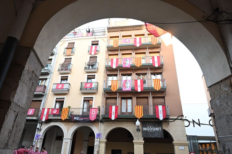 Valls recupera el lideratge com a plaça amb més castells de 9