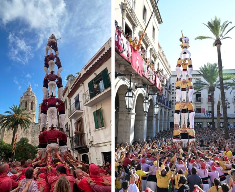 Eclosió castellera al Garraf: tradició, densitat i rivalitat