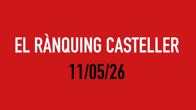 El Rànquing Casteller: 11/05/26