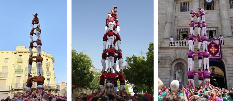 La calor frena el públic, però les colles aprofiten per fer estrenes