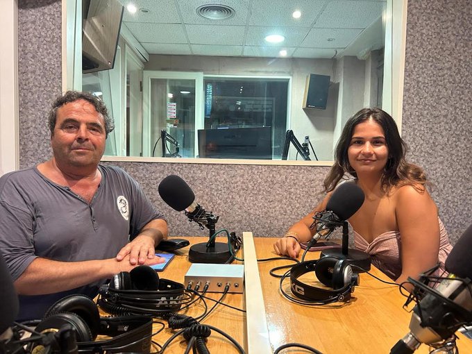 Des de la Plaça del Blat: Júlia Camprubí i Josep Antoni Falcato